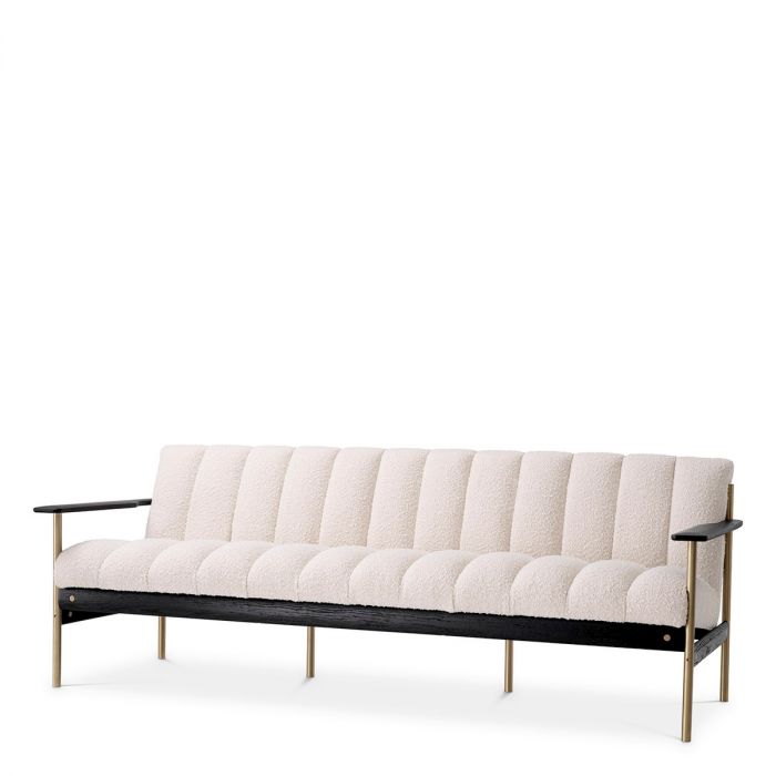 Sofá Elan bouclé crema