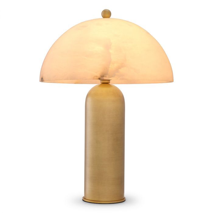 Table Lamp Lorenza antique brass finish