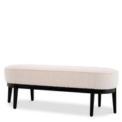 Banco Jarrett bouclé crema