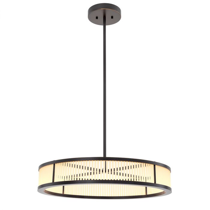 Chandelier Thibaud 70 cm bronze highlight finish