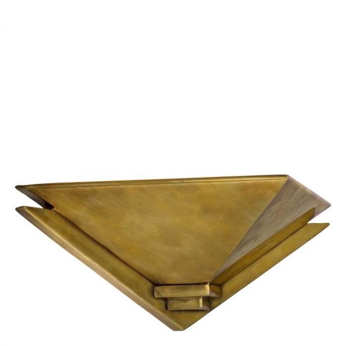 Wall Lamp Augustus vintage brass finish