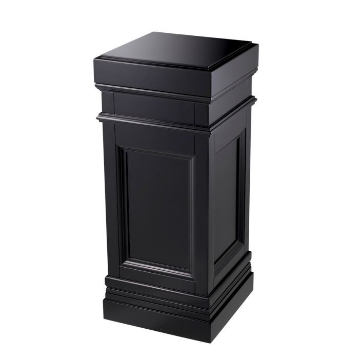 Column Marceau waxed black finish