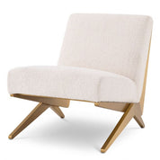 Chair Fico bouclé cream