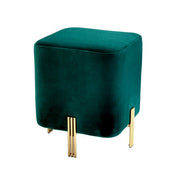 Stool Burnett savona dark green velvet