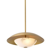 Pendant Marcona antique brass finish