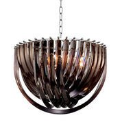 Chandelier Murano smoke ø 50 x H. 33 cm