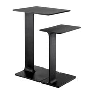Side Table Smart black finish set of 2