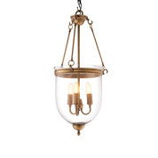 Lantern Cameron vintage brass finish S