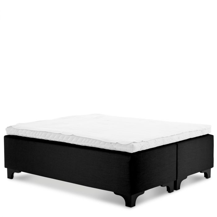 Juego de cama Mavone negro 180 x 210 cm
