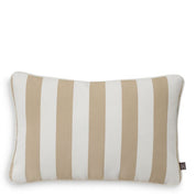 Cojín de exterior Florent rectangular beige