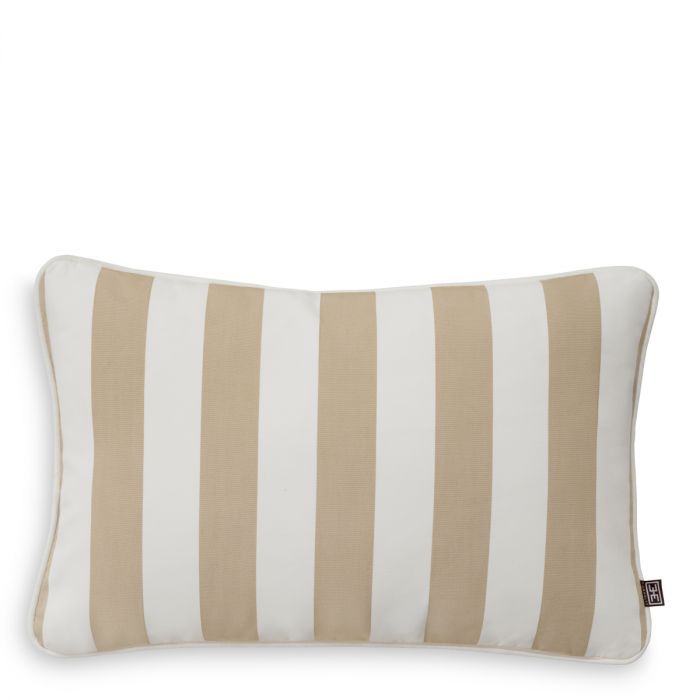 Cojín de exterior Florent rectangular beige