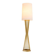 Floor Lamp Holmes gold finish incl shade