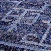 Alfombra Palmaria azul 300 x 400 cm