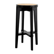 Taburete de bar Dareau clásico negro