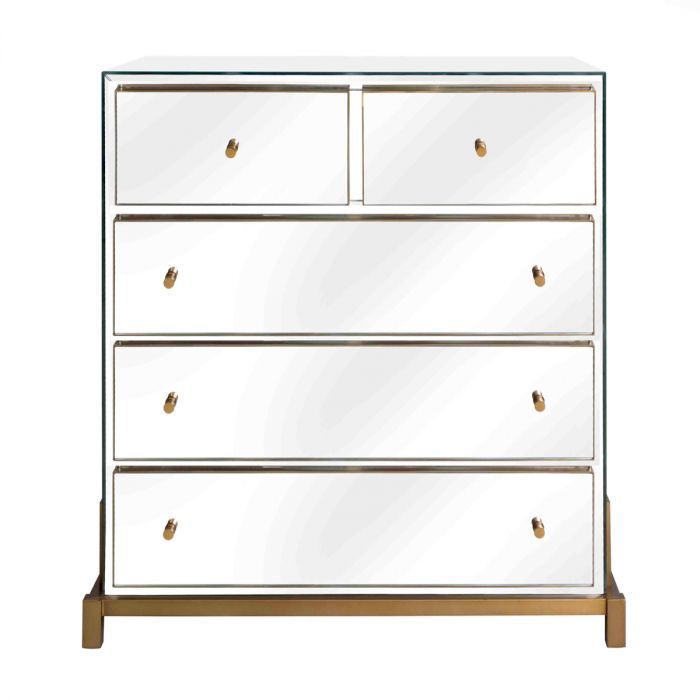 Drawer Chest Clarington mirror glass