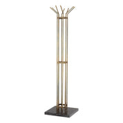 Coatrack Volterra vintage brass finish