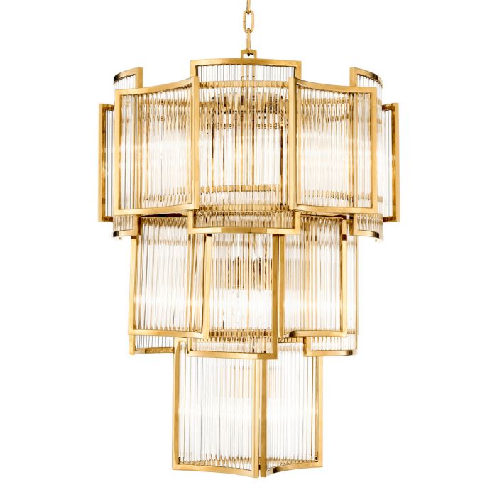 Chandelier Jet Set gold finish