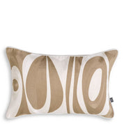 Cushion Coura beige white