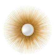 Mirror Solaris gold finish L