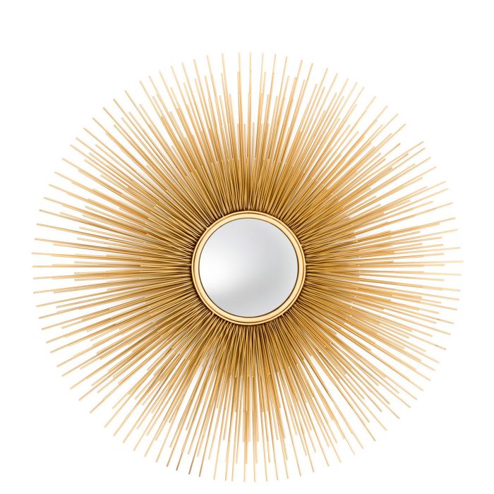 Mirror Solaris gold finish L