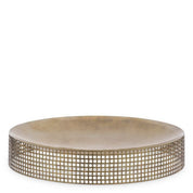 Bowl Sterling L vintage brass finish