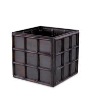 Planter Grid S antique bronze finish