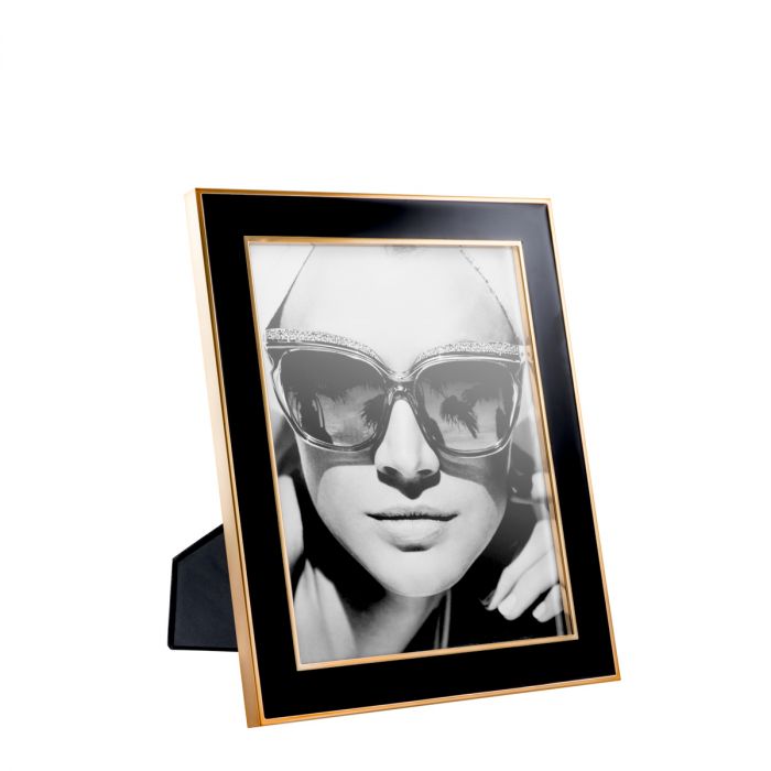 Picture Frame Lantana black rose gold L set of 6