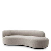 Sofá Morten bouclé gris