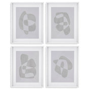 Print Soft shape set of 4