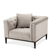 Silla Cesare gris guijarro