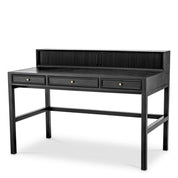Desk Otranto charcoal grey oak veneer