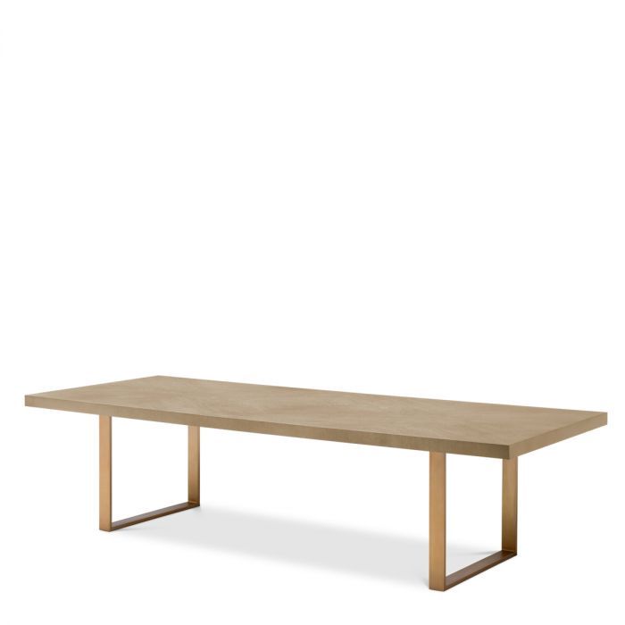 Dining Table Remington 300 x 115 cm washed oak veneer
