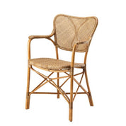 Dining Chair Colony with arm honey finish