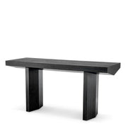 Console Table Tiburon charcoal grey oak veneer