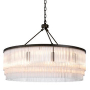 Chandelier Hector L bronze highlight finish