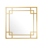 Mirror Morris gold finish