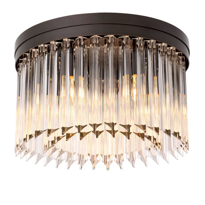 Ceiling Lamp Evina bronze highlight finish