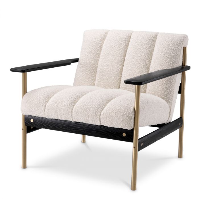 Chair Elan bouclé cream