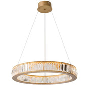 Chandelier Vancouver antique brass finish L