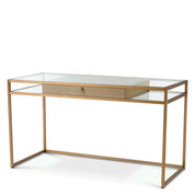 Desk Napa Valley woven washed oak veneer