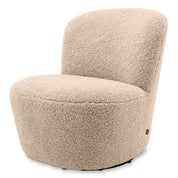 Swivel Chair Doria canberra sand