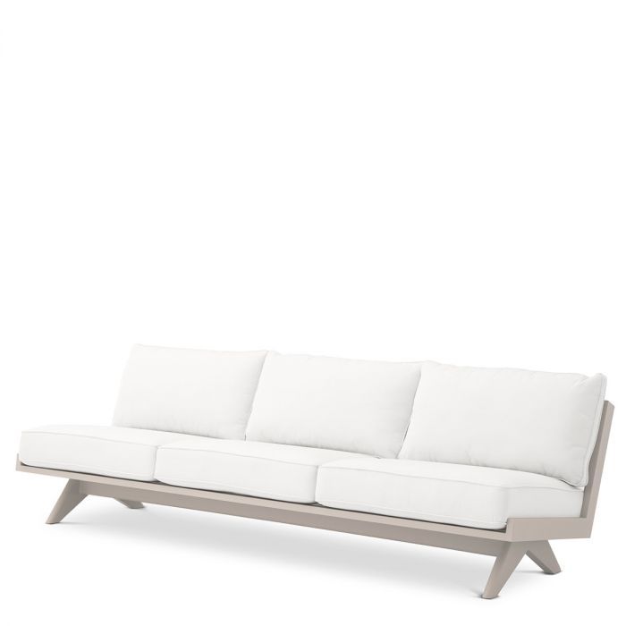 Outdoor Sofa Lomax sand sunbrella canvas