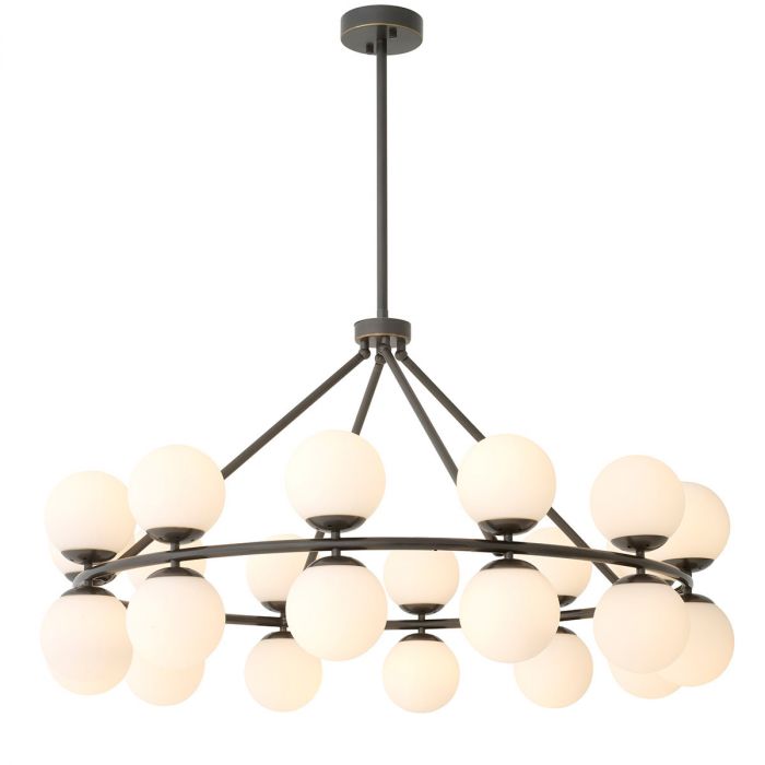 Chandelier Hutchinson bronze highlight finish