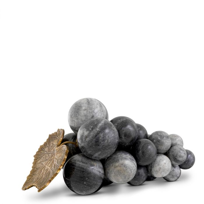 Object Vintage Grapes grey marble