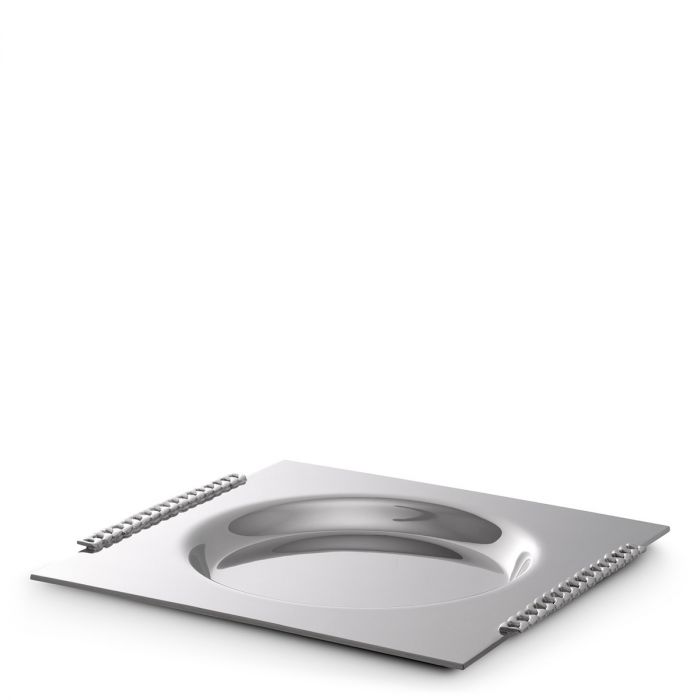 Tray Tamar nickel finish