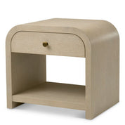 Nightstand Rhodes washed oak veneer