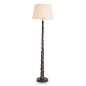 Floor Lamp Riverbank bronze highlight finish incl shade