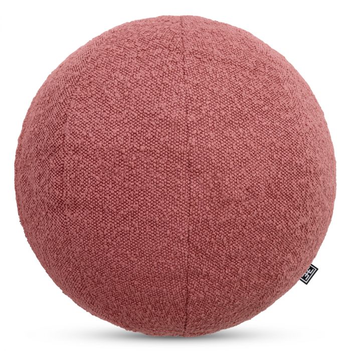 Cushion Palla L bouclé rose