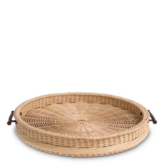 Tray Vimini S natural rattan