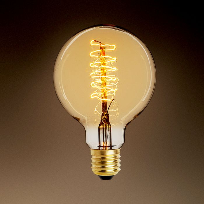 Bulb Globe 60W E27 Ø12,5 L17 S/6